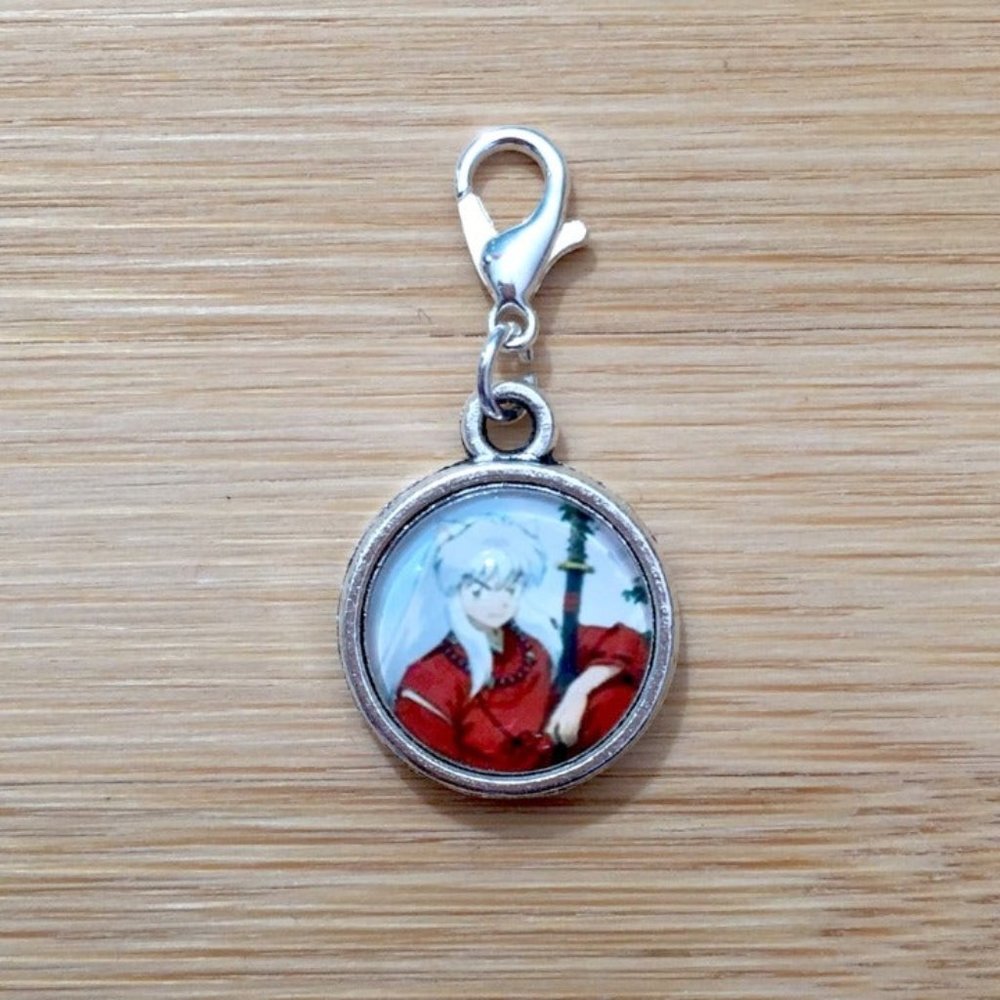 Planner Inuyasha Glass Cabochon Charm